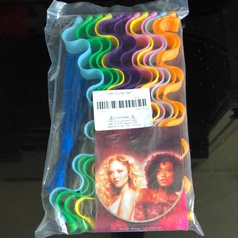 NIP heat less hair curler set